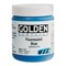 Golden Heavy Body Artist Acrylics - Fluorescent Blue, 4 oz Jar